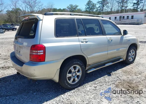 2002 Toyota Highlander Limited V6 z USA, uszkodzony, nr VIN JTEHF21A120053373